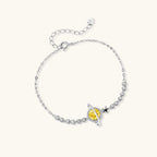 Stellar Dreams Bracelet For Women In 925 Sterling Silver With Moissanite