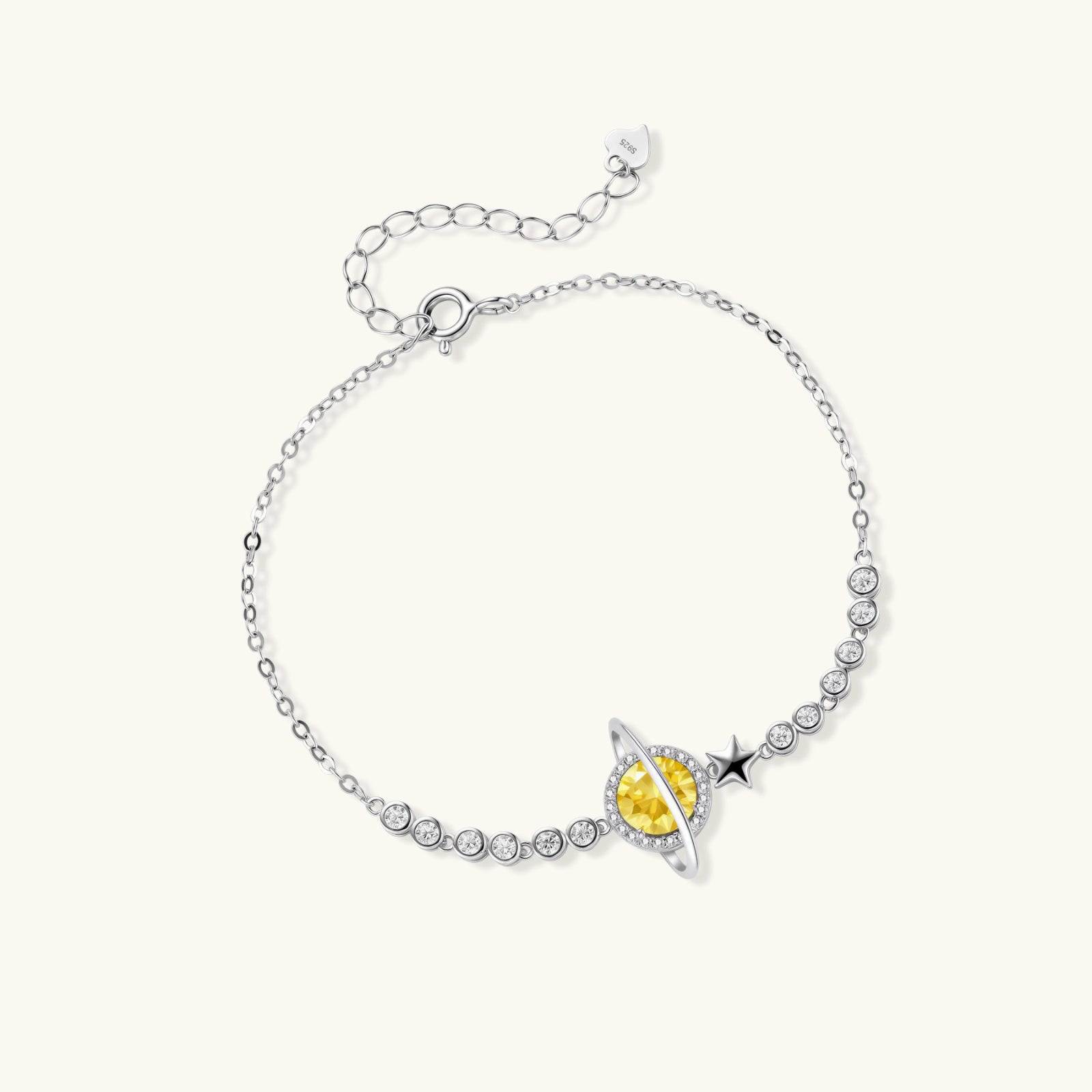 Stellar Dreams Bracelet For Women In 925 Sterling Silver With Moissanite