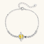 Stellar Dreams Bracelet For Women In 925 Sterling Silver With Moissanite