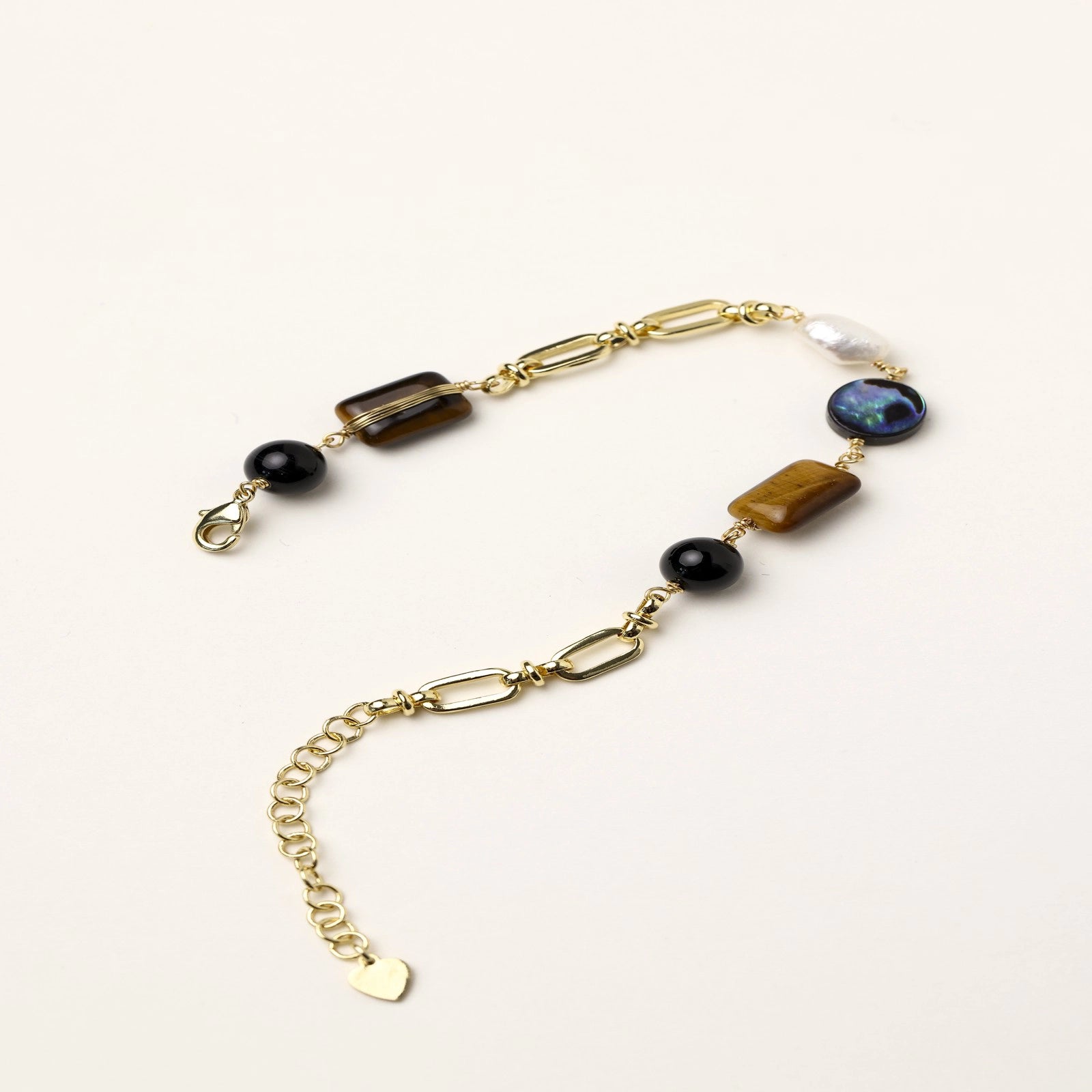 Earth Elements Bracelet For Women In 14K Gold Plated Eco-Brass