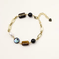 Earth Elements Bracelet For Women In 14K Gold Plated Eco-Brass