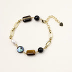 Earth Elements Bracelet For Women In 14K Gold Plated Eco-Brass