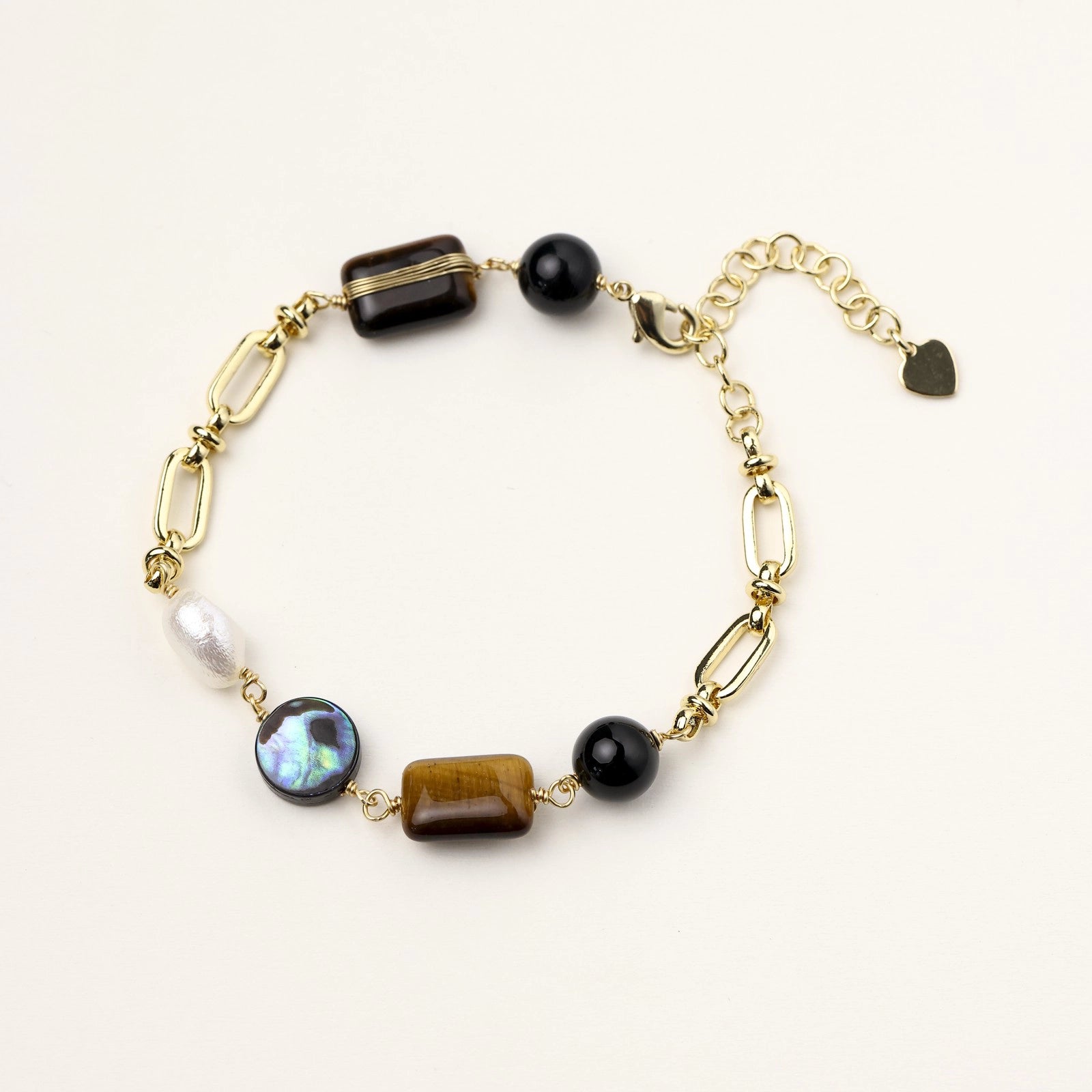 Earth Elements Bracelet For Women In 14K Gold Plated Eco-Brass