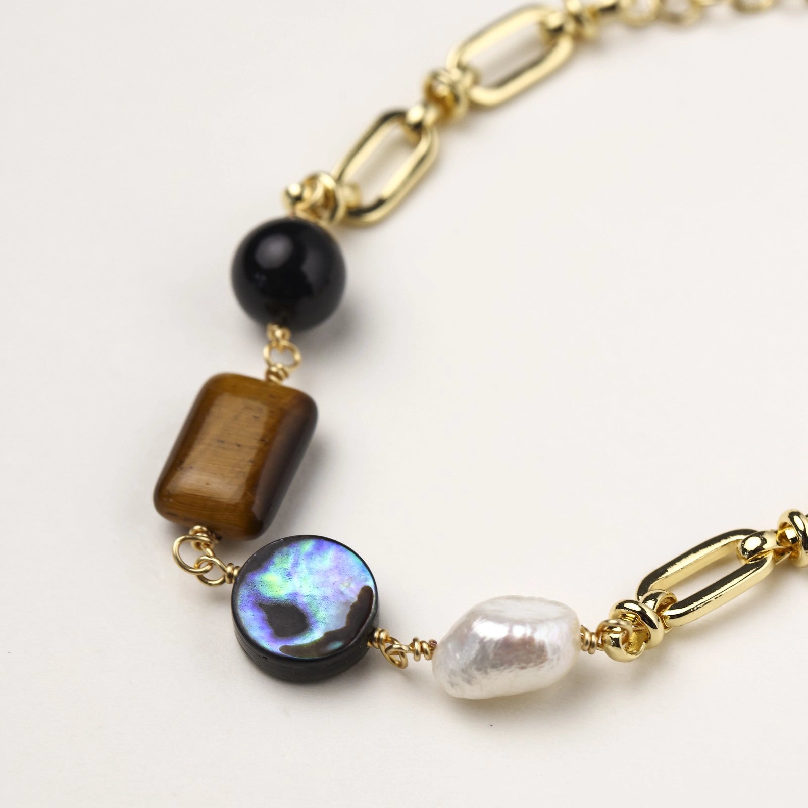 Earth Elements Bracelet For Women In 14K Gold Plated Eco-Brass