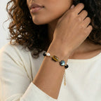 Earth Elements Bracelet For Women In 14K Gold Plated Eco-Brass