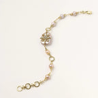 Baroque Pearl Bloom Bracelet For Women In 14K Gold Plated Eco-Brass