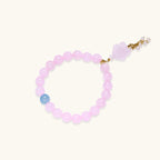 Rose Quartz Dreams Bracelet In 18K Gold Plated Sterling Silver With Freshwater Pearl