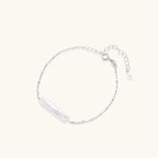 Baroque Pearl Chain Bracelet For Women In Rhodium Plated 925 Sterling Silver