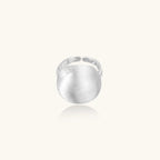 Flexible Fit Cloud Dome Ring For Women In 925 Sterling Silver
