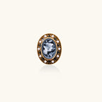 Victorian Rose Cameo Ring In 18K Gold Plated Eco-Brass